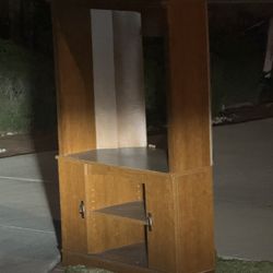 Wooden Entertainment Center