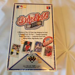 1991 Upper Deck Baseball Cards