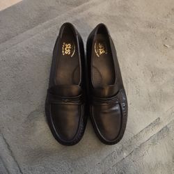 Sas Women Black 8.5W Shoes