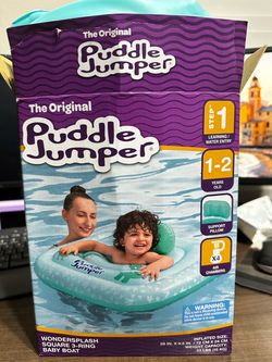 Puddle Jumper Wondersplash Square 3-Ring Baby Boat