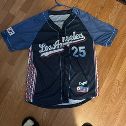 dodger korean heritage jersey