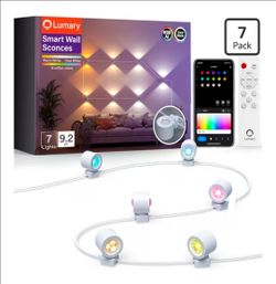 Lumary Smart Wall Lights 9.2ft with 7 LEDs
