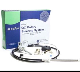 🛥🔧Safe-T Quick Connect Rotary Steering System For Most Boats - 🔥Easy & BRAND NEW🔥