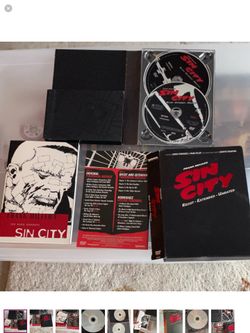Sin City DVD Set Frank Miller, Complete 