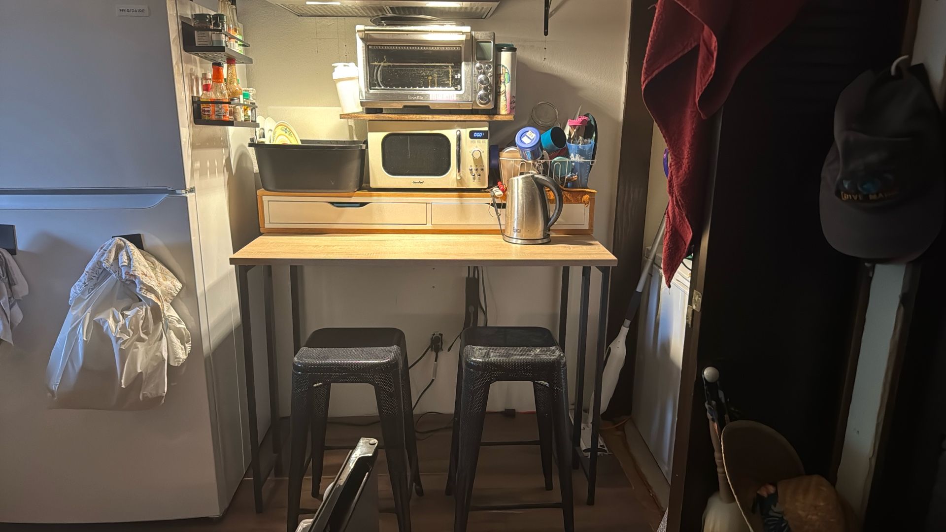 Folding Kitchen Coffee Bar Table