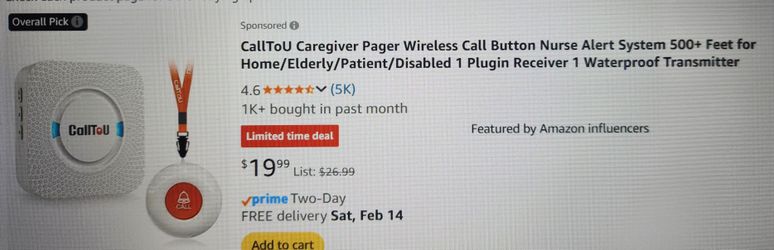 Caregiver Pager