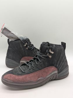 Women's Size 13 - Jordan 12 Retro SP x A Ma Maniere Mid Black Purple DV6989-001