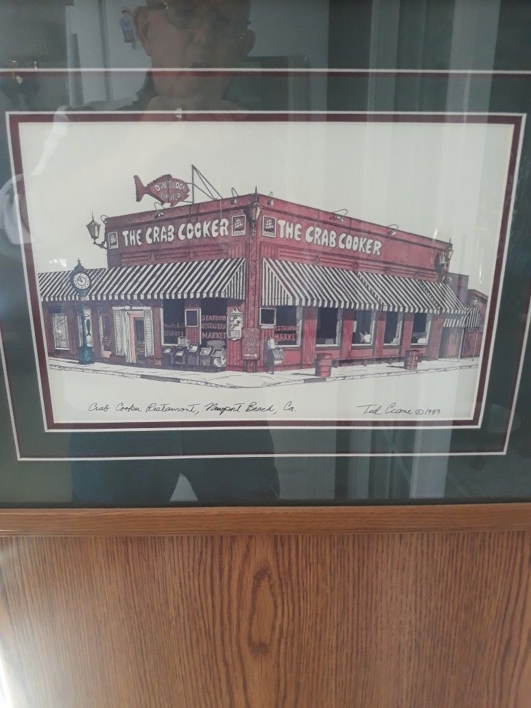 Crab Cooker Print by Ted Crane