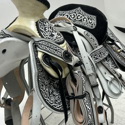 Monturas charras para caballos 🐎 100% piel  De la mejor calidad garantizada 