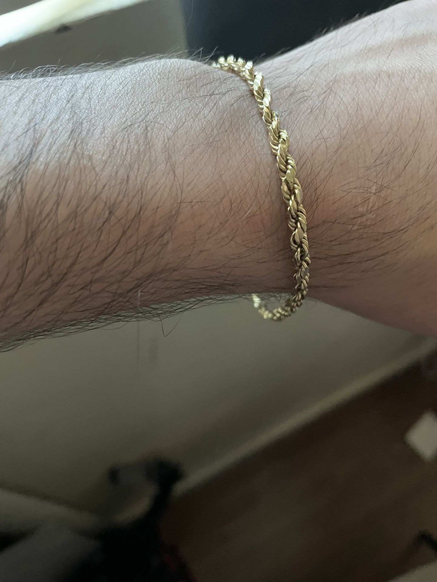 Rope Bracelet 14k