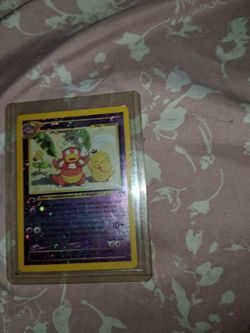 Slow king reverse holo promo card