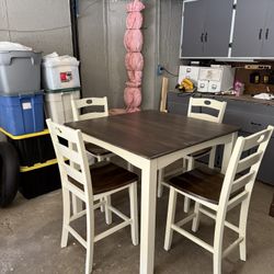 High Top Table And Chairs