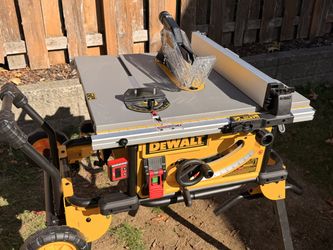 DeWALT DWE7491RS 10" Jobsite Table Saw with Rolling Stand — Brand New, Assembled