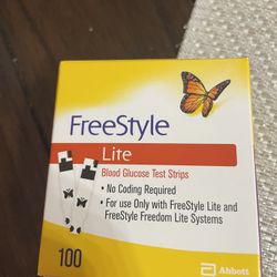Freestyle Lite 100 Test Strips 