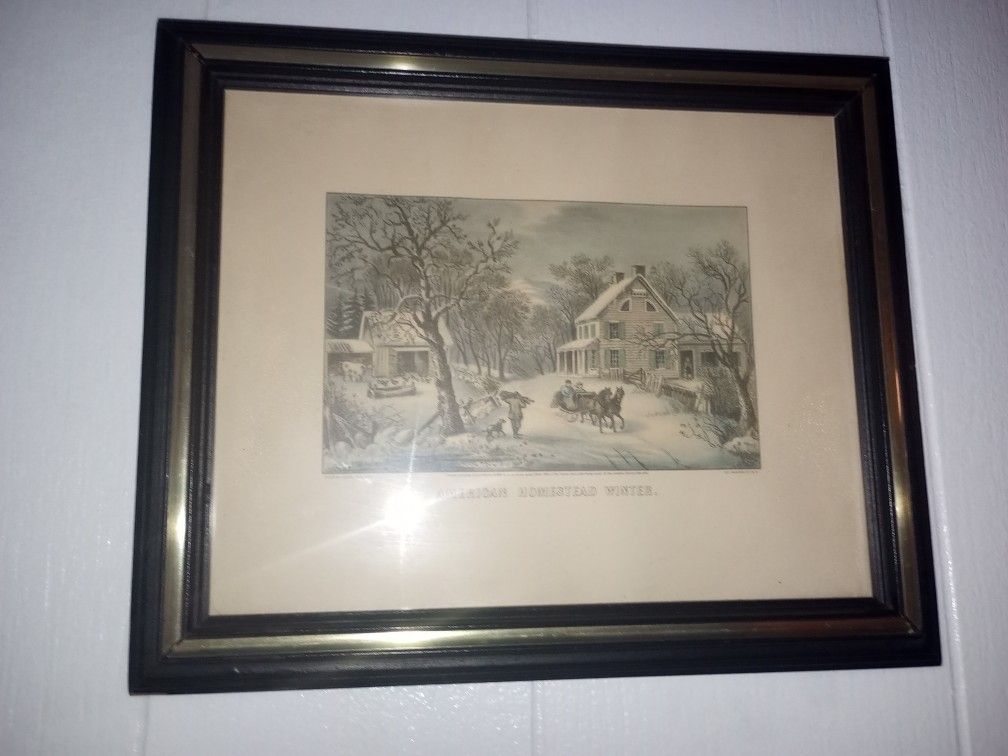 American Homestead Winter Collectibles & Art