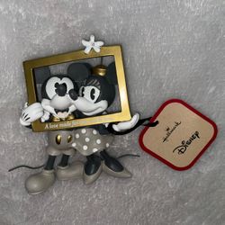 Disney Valentine anniversary hallmark figurine with tags 