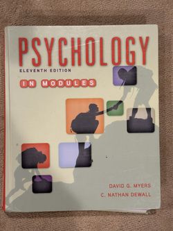 Psychology Eleventh Edition David G Myers