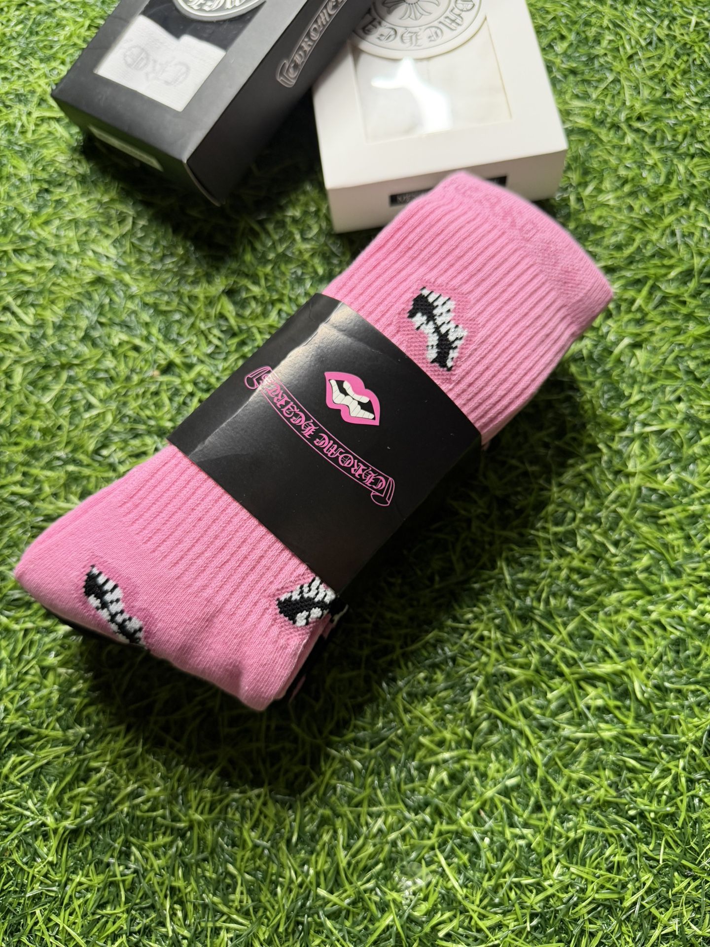 Chrome Hearts Chomper Socks (3-Pack)