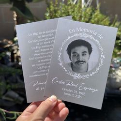 Memorial Program / Memorial Invitation / Funeral Program / Funeral Invitation 