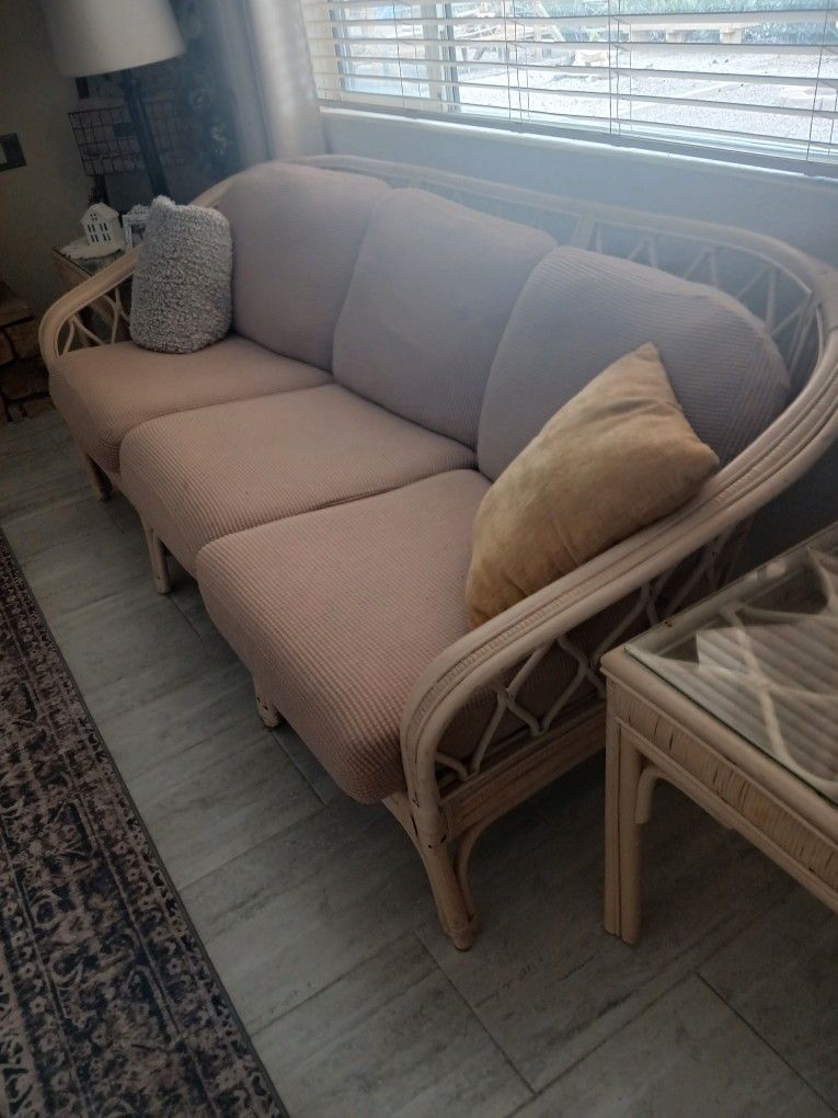 Rattan Living Room Set
