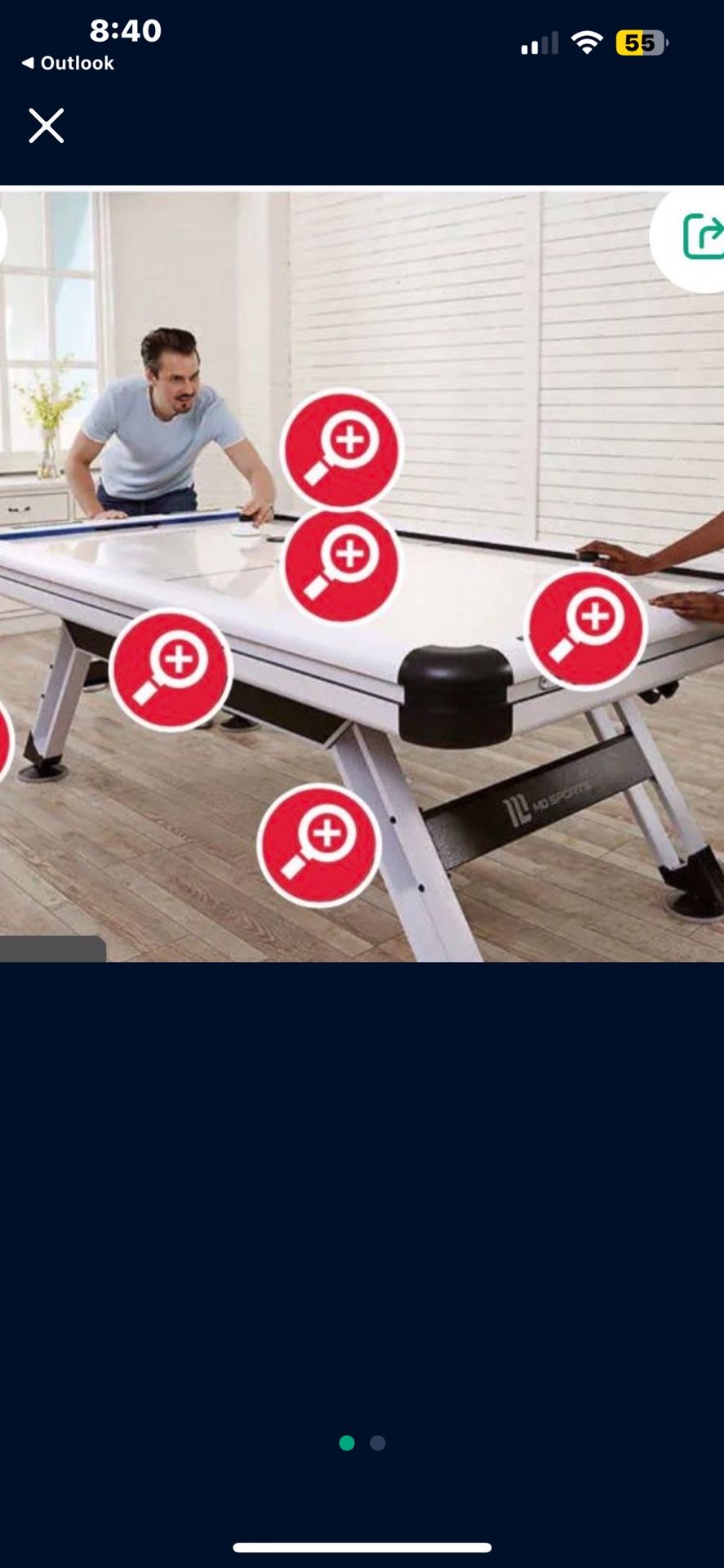 Air Hockey Table