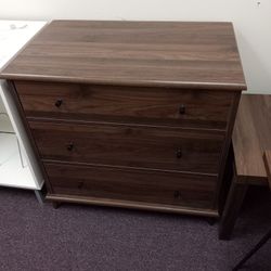 Brown 3 Drawer Dresser 
