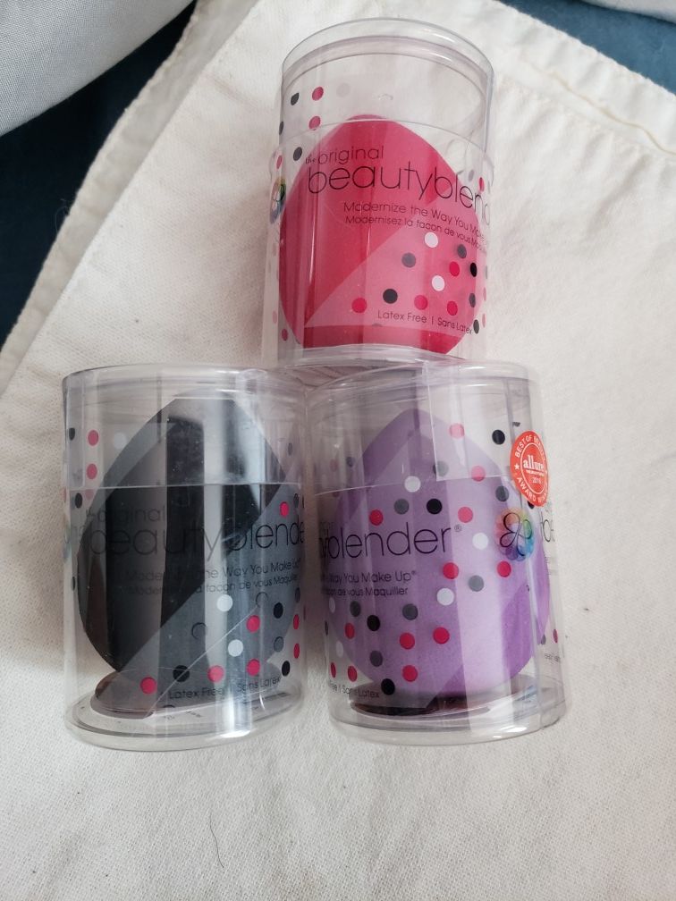 Set of 3 beauty blenders