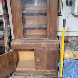 Antique Waterfall Hutch 1940s