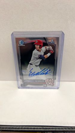 2025 Bowman Draft Chrome Eli Willits Auto #CPA-EW