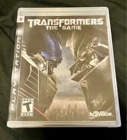 (Sealed) Transformers The Game (PS3) Brand New