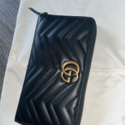 Black Gucci Wallet For Women 
