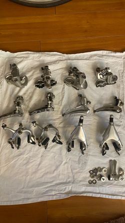Parts  Campagnolo. Road bike