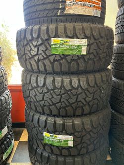 ✔️📲33x12.50R20 vendo set de llantas nuevas tbb tires RT