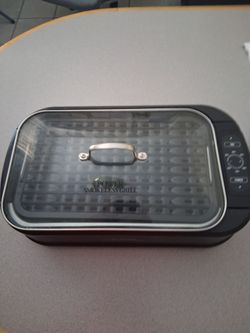 Smokeless indoor grill