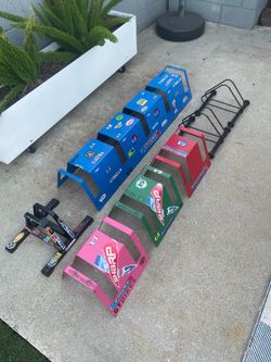 Custom made steel Bmx bike stands