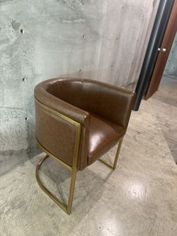 Leather Dining Chairs – Originally Over $1,000 Each – Your Best Offer!