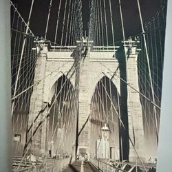 Large Brooklyn Bridge Wall Art
