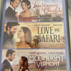 Hallmark’s LACEY CHABERT TRIPLE FEATURE (DVD) NEW
