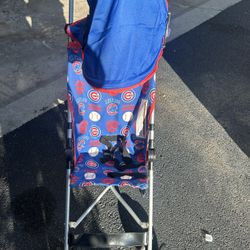 Chicago Cubs Umbrella Stroller Used 