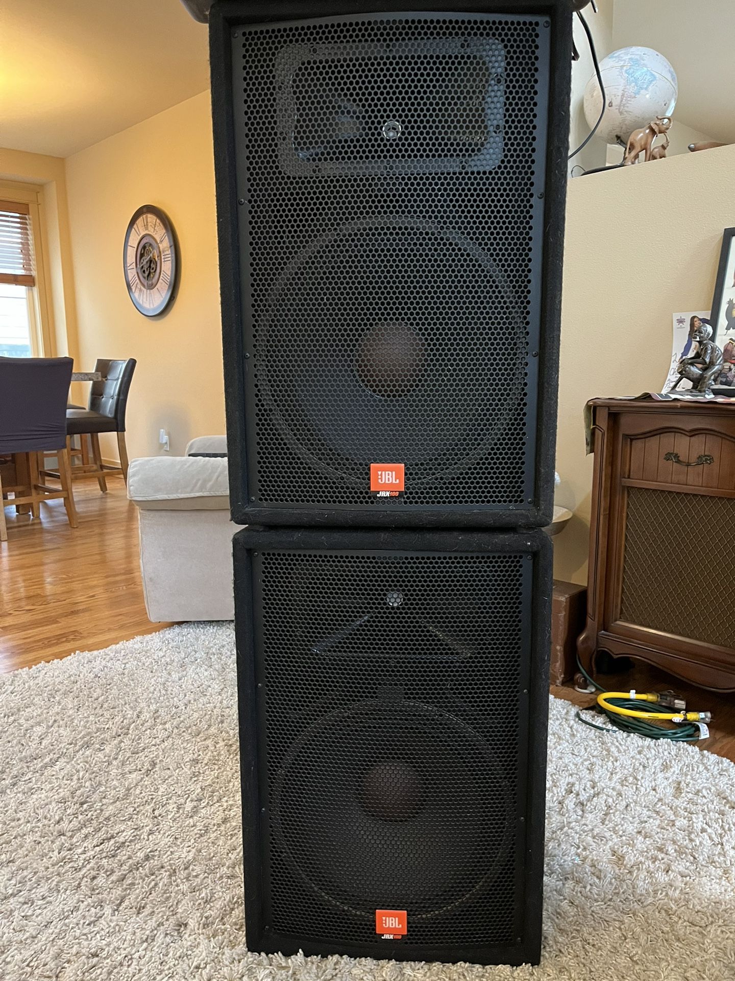 JBL JRX 115 PA Speaker Pair Used