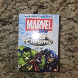 TOPPS CHROME MARVEL 2025