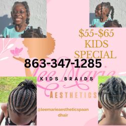 Kids hairstylist all hair types