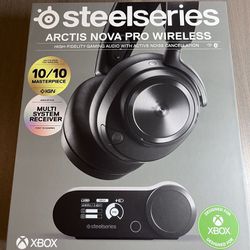 SteelSeries Arctis Nova Pro Wireless for Xbox PC SwitchMulti-System Gaming Headseti
