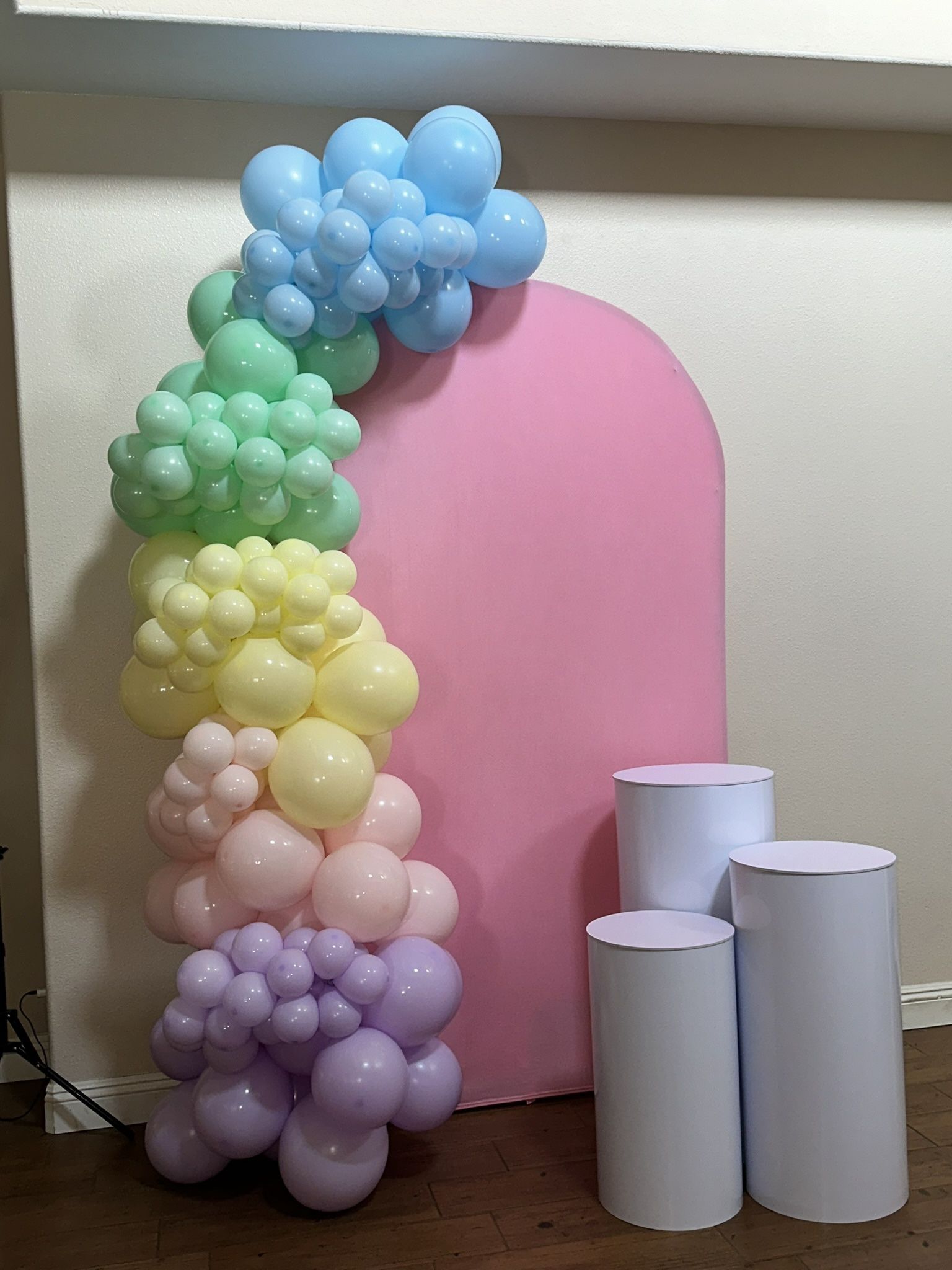 Balloon Garland & Backdrop