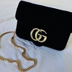 GG Black Crossbody Bag