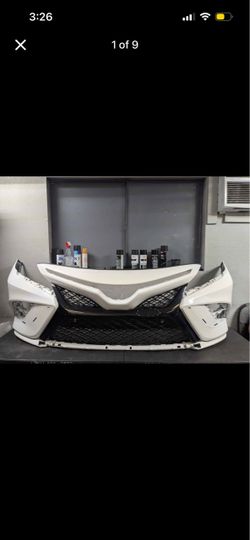2021-2022-2023-2024 TOYOTA CAMRY XSE FRONT BUMPER OEM USED #10424