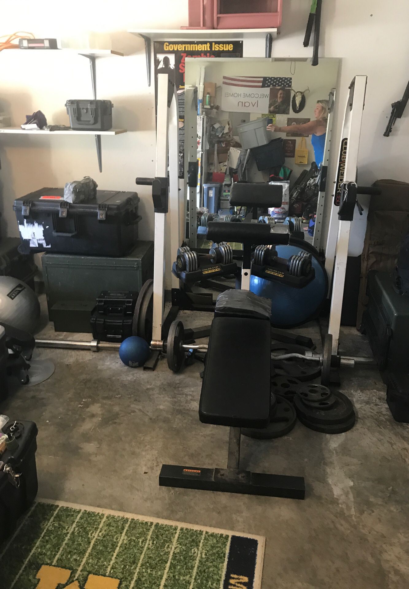 Weight bench and accessories