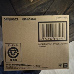 Sh Figuarts Super Saiyan 3 Vegeta (Mini) -Daima-