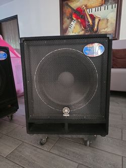 300 for both 2x Yamaha Speakers sw118v
