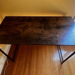 Dark Wood Desk 